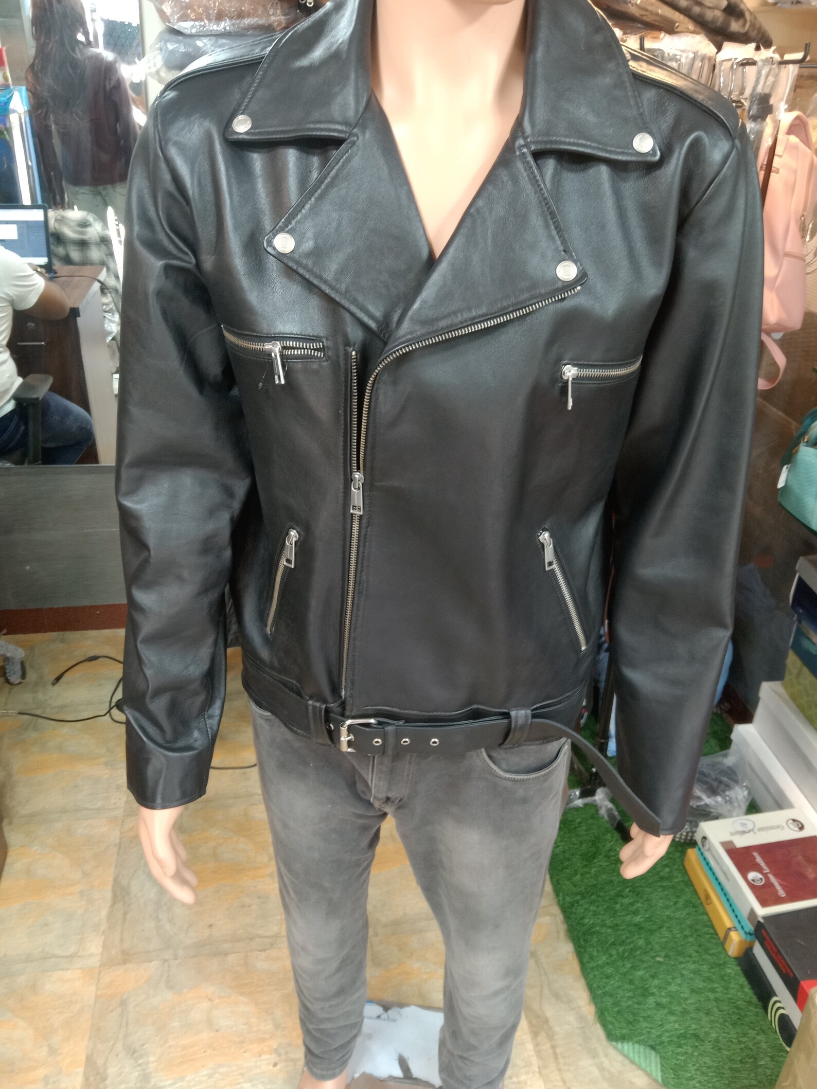 motorcycle sheepskin