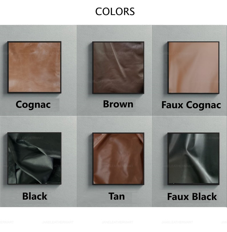 Leather Chair Pad Cushion Brown Tan Genuine Cover With Ties / Etsy