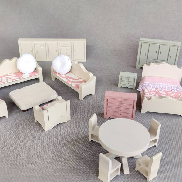Modern Dollhouse Furniture Etsy