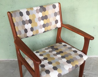 Mid Century Armchair Vintage Side Chair Skandi Design