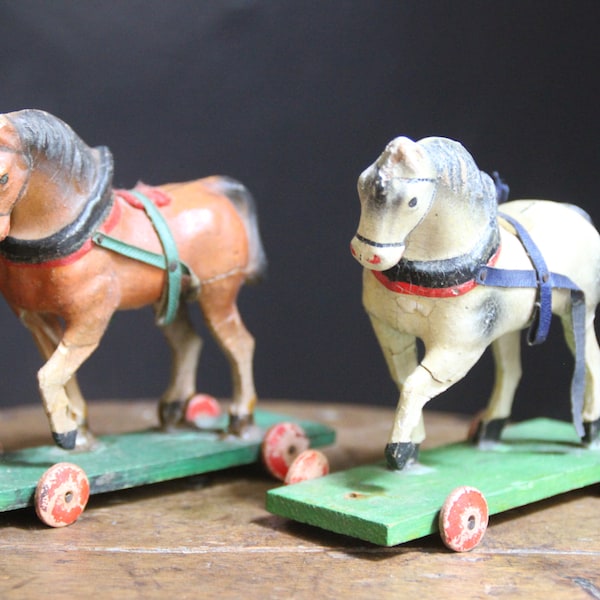 Antique Wooden Toys Etsy