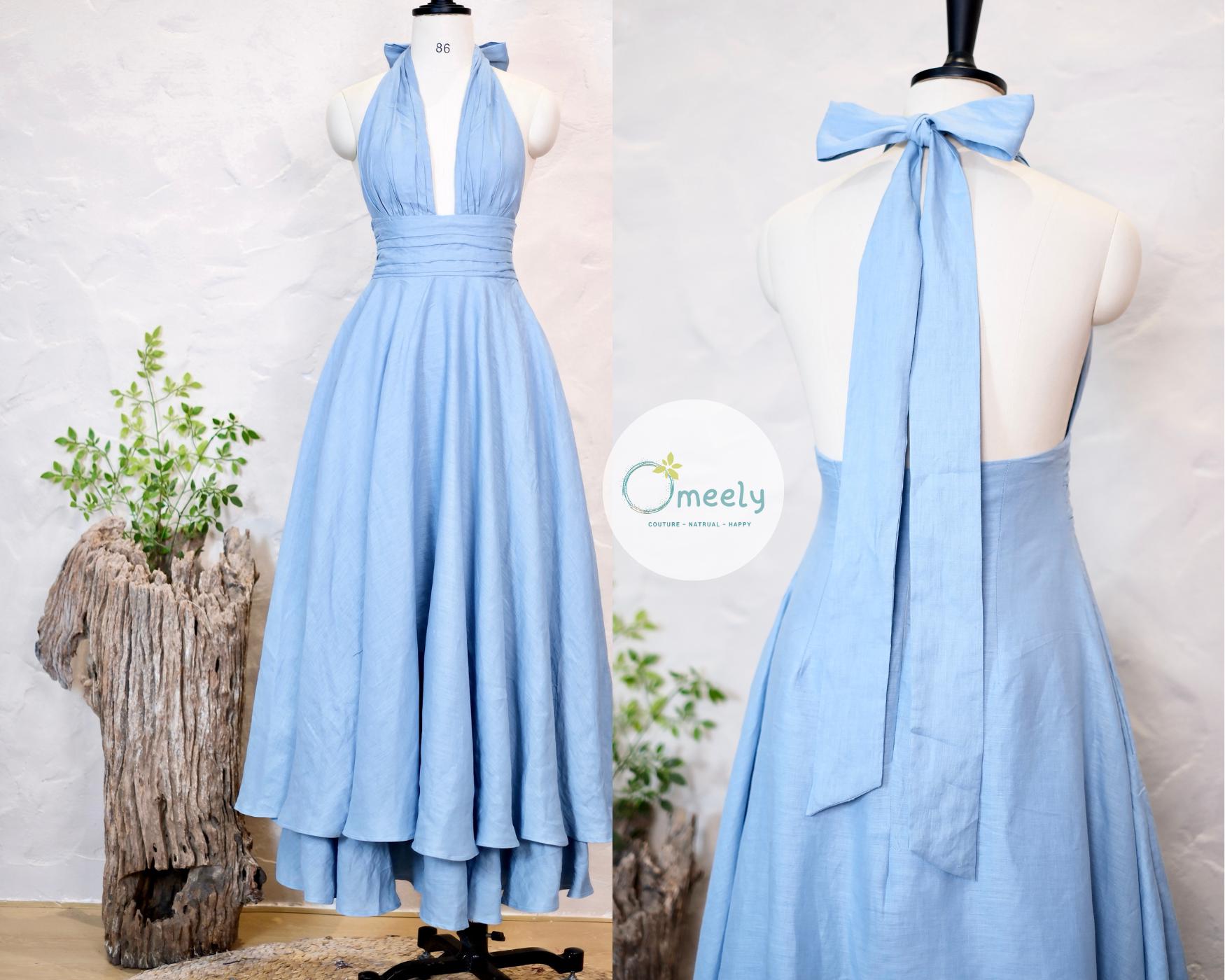 white christmas dresses Topsail Denim Malibu Dress - Breakwater Stripe main image 0