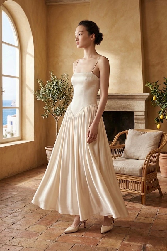 bridesmaid dresses in blush chiffon Mismatched Long A-line Pink Dresses, Long Bri – ClaireBridal For Love & Lemons corsage dress TROUSER WAIST SIZE:32 INCH WAIST | REGULAR LENGTH Hand Wash Do Not