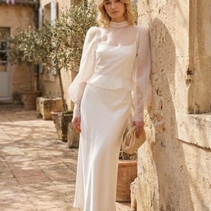 long sleeve short lace homecoming dresses Luuvis Women White A-Line High Neck Long Sleeves Short Lace Homecoming Dress