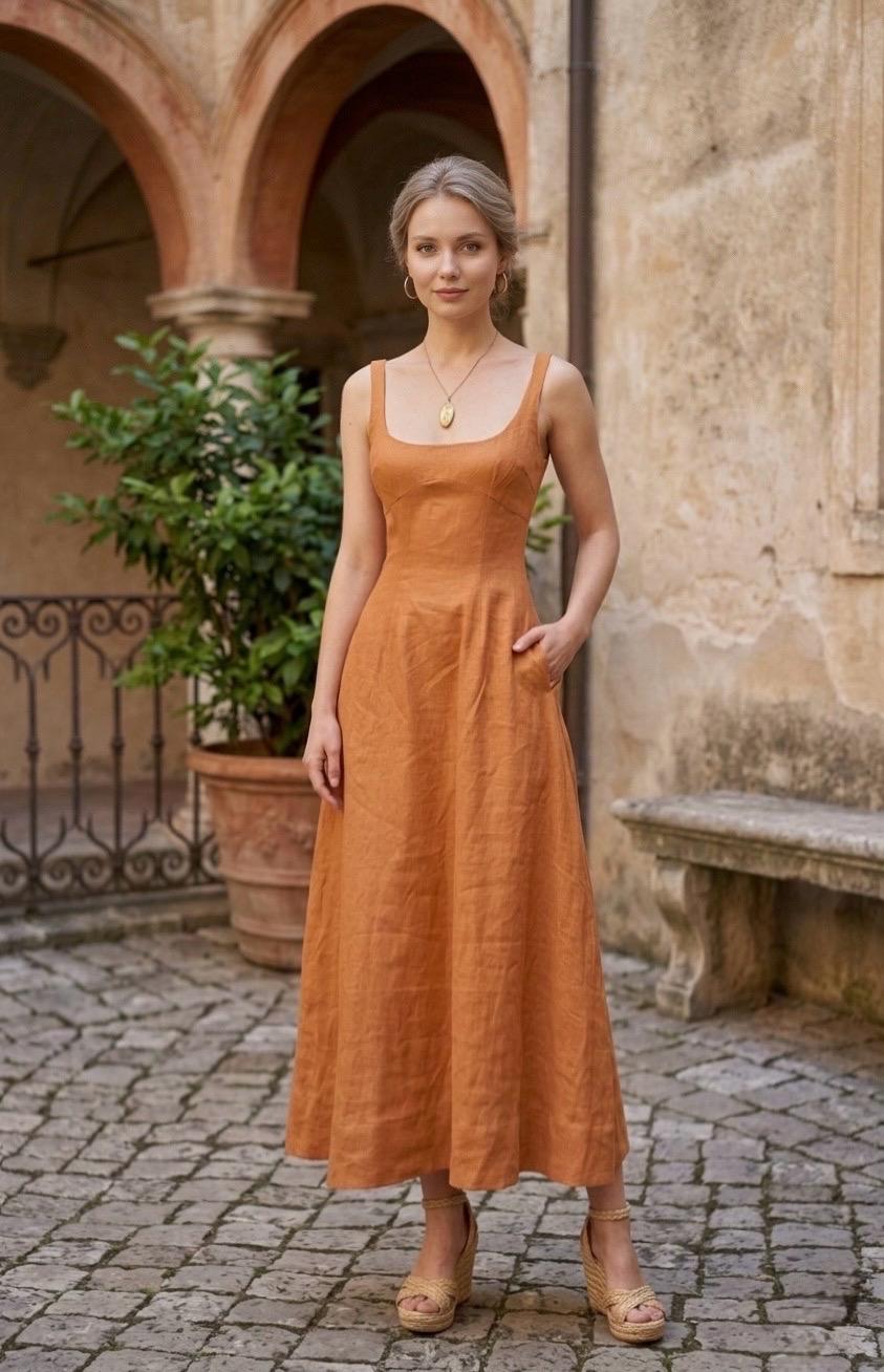 brisbane asymmetrical floral midi dress Tatian | PINK AND Orange Print Twisted Asymmetric CL135746394 Color:LT Blue size-color-colour-material-size-l Andrea & Leo WL087