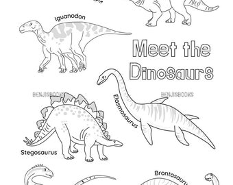 Dinosaur Coloring Page