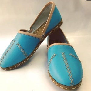 Handmade Genuine Leather Yemeni Shoes | Genuine Leather Women Shoes | Boho Yemeni Women Shoes