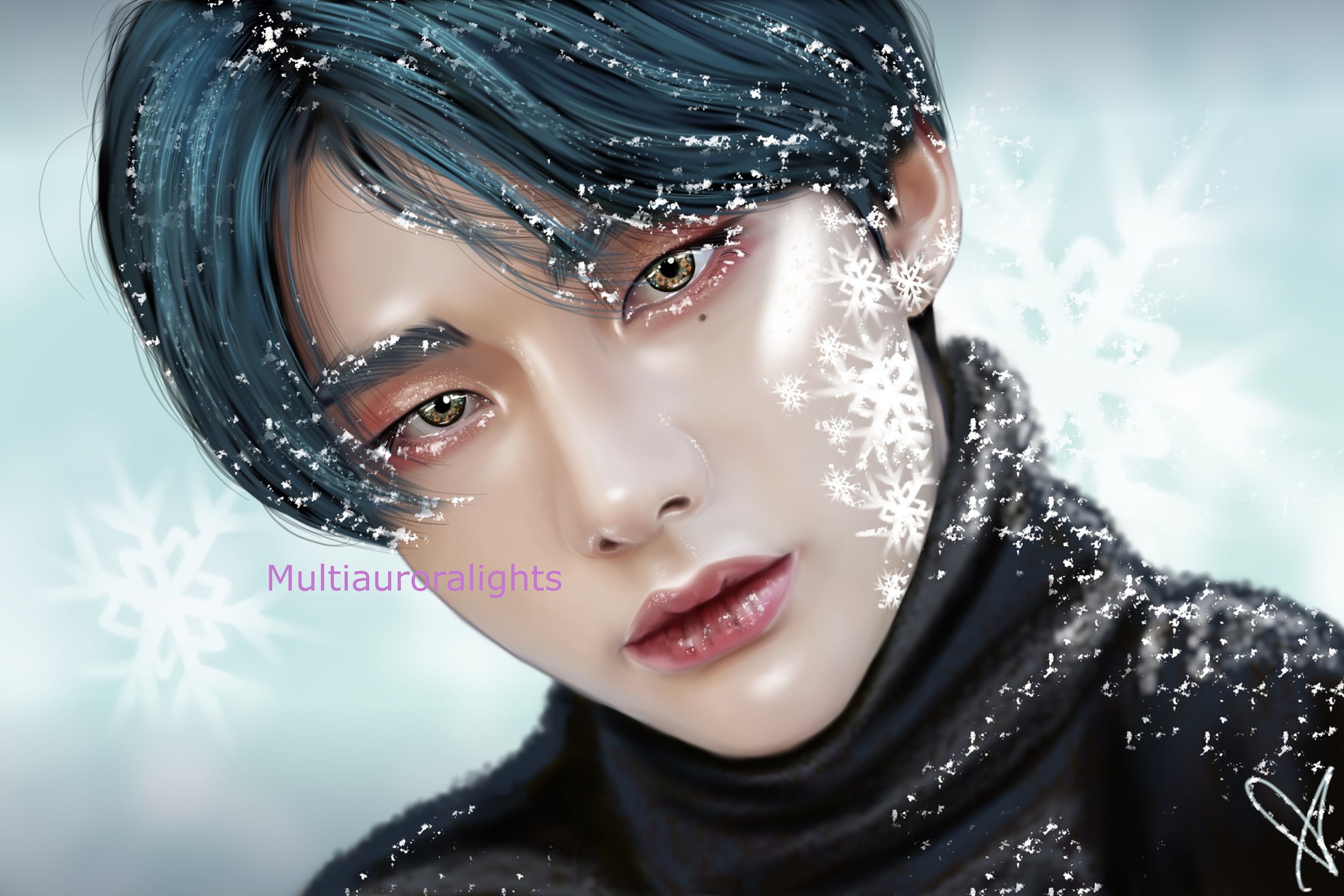 Stray kids ヒョンジン ポスター il_fullxfull.3673725788_ie81.jpg