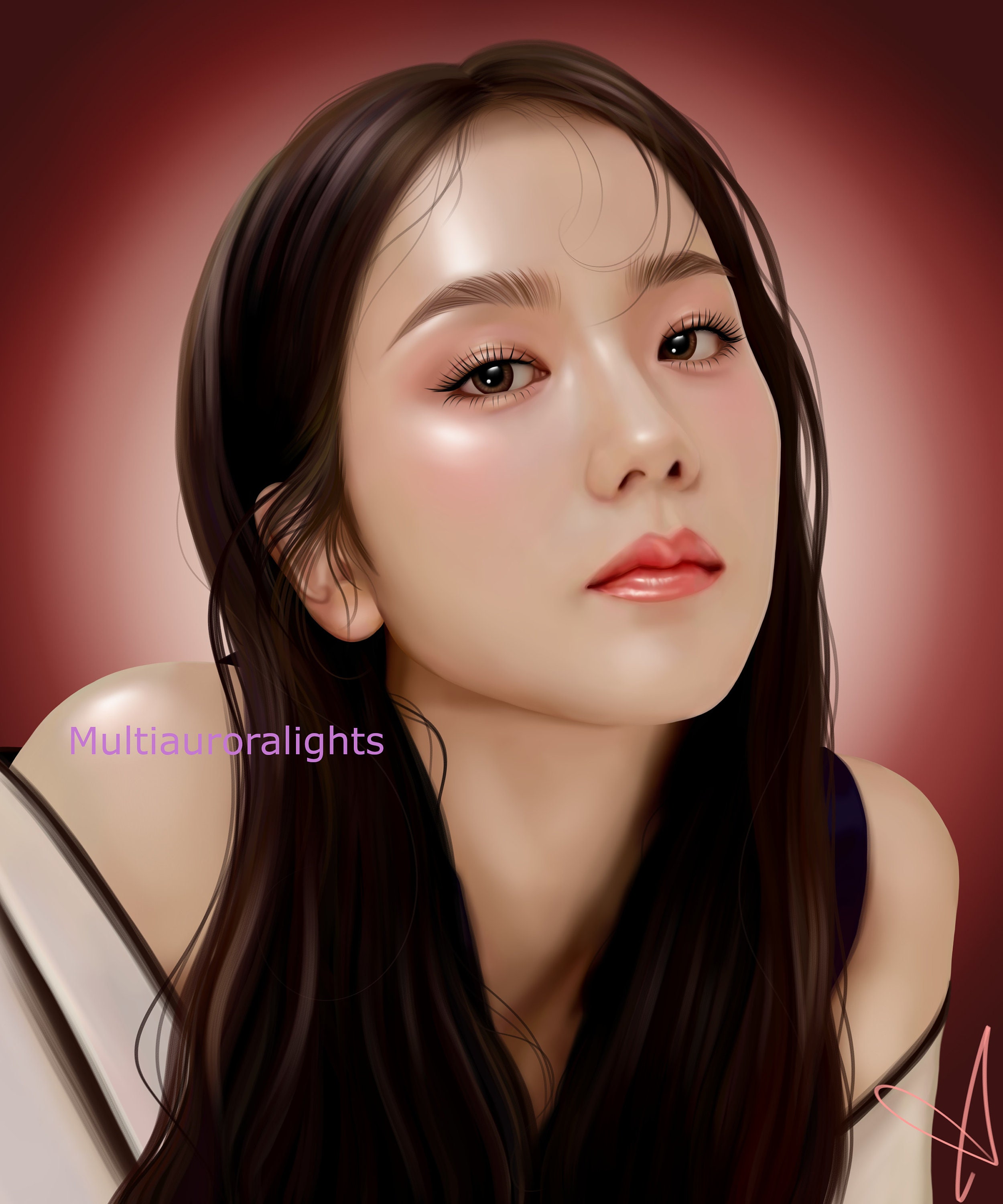 Jisoo, From Blackpink Original K-pop Fanart Print Poster - Etsy