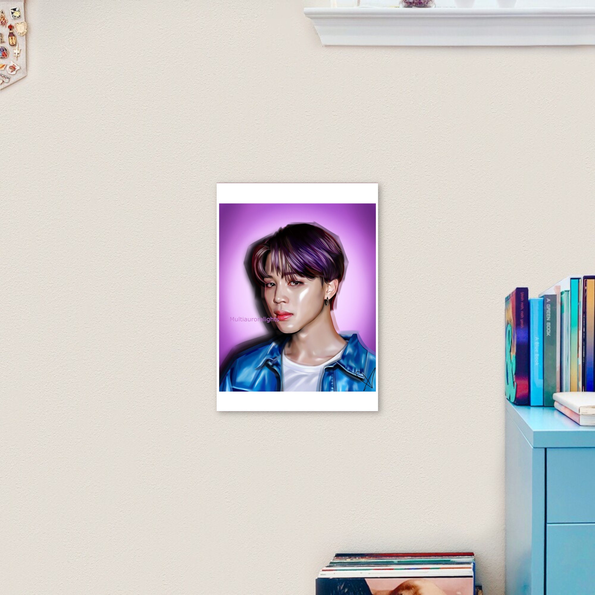 Park Jimin, From BTS Original K-pop Fanart Print Poster - Etsy UK