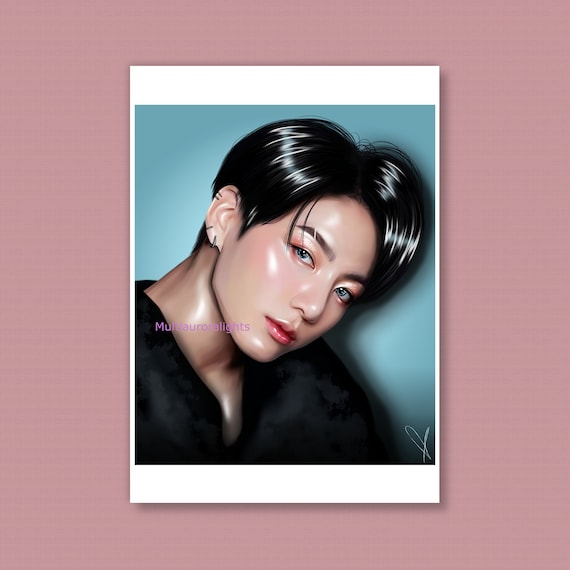 Jungkook, From BTS Original K-pop Fanart Print Poster - Etsy