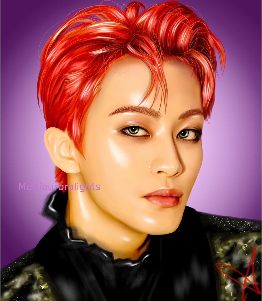 Mark, From NCT Original K-pop Fanart Print - Etsy