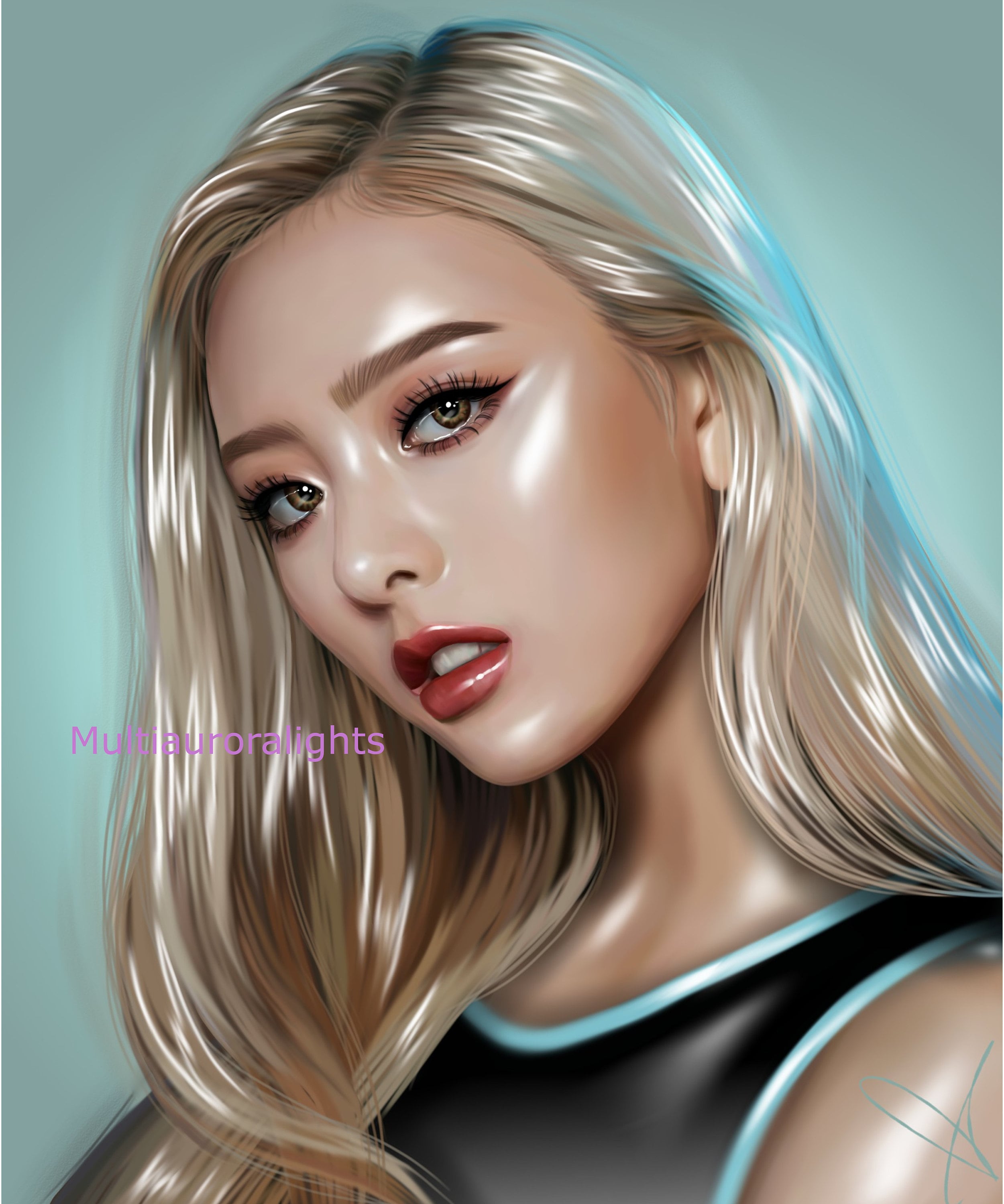 Yuna, From ITZY K-pop Original Fanart Print Poster - Etsy