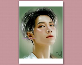 Ten, From Wayv, NCT Original K-pop Fanart Print Poster - Etsy