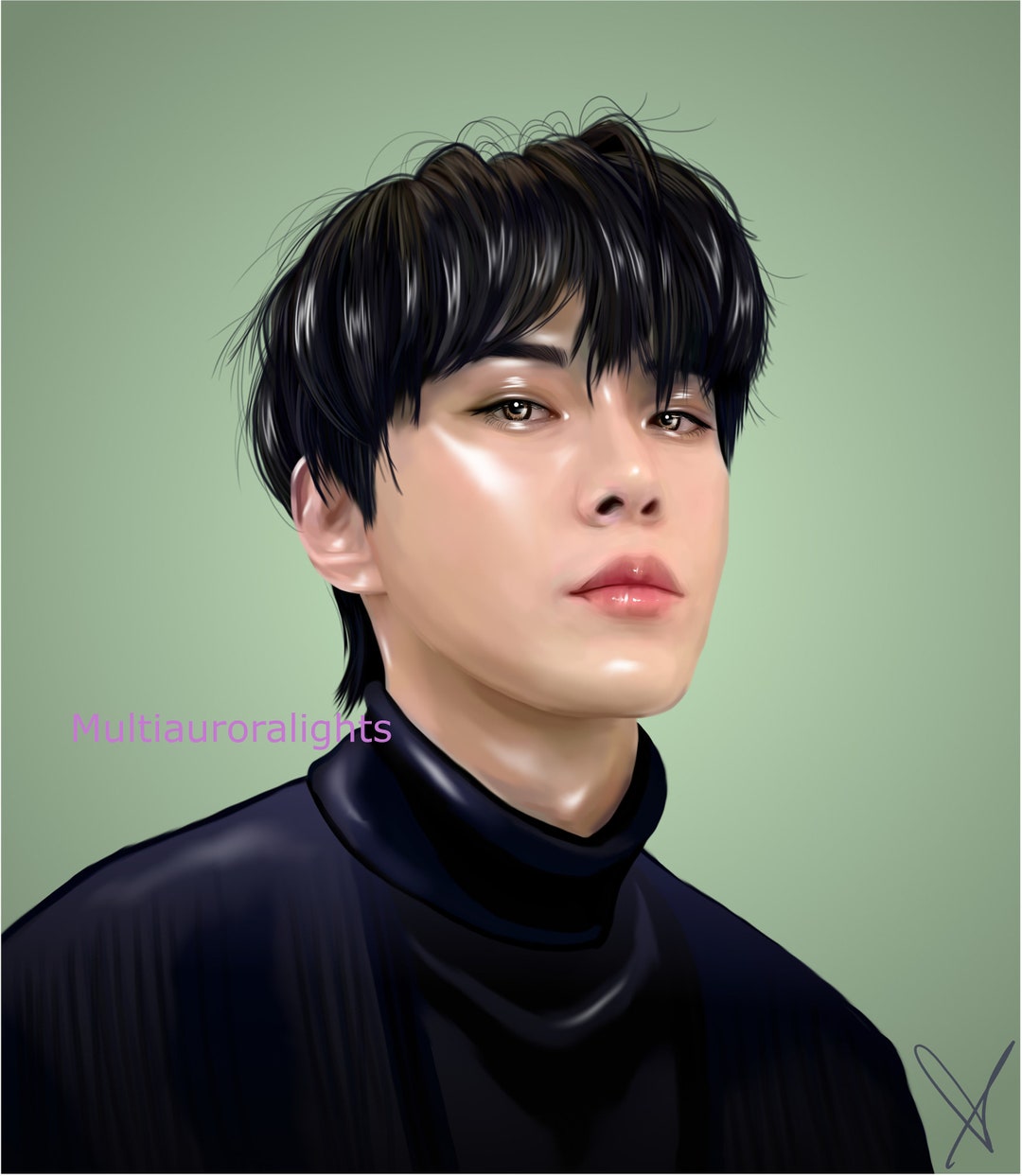 Doyoung, From NCT Original Kpop Fanart Print Etsy Australia