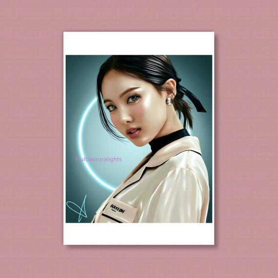 TWICEのナヨン、オリジナルK-POPファンアートプリントポスター - Etsy 日本