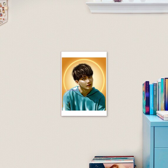 Seventeen のジョンハン、オリジナル K-POP ファンアート プリント 