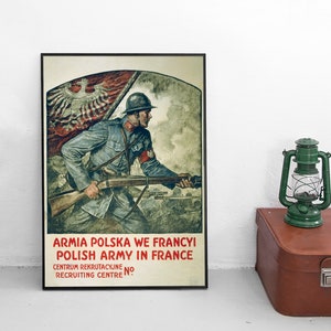 WWI Recruitment Poland: &quot;Polish Army in France&quot; World war 1