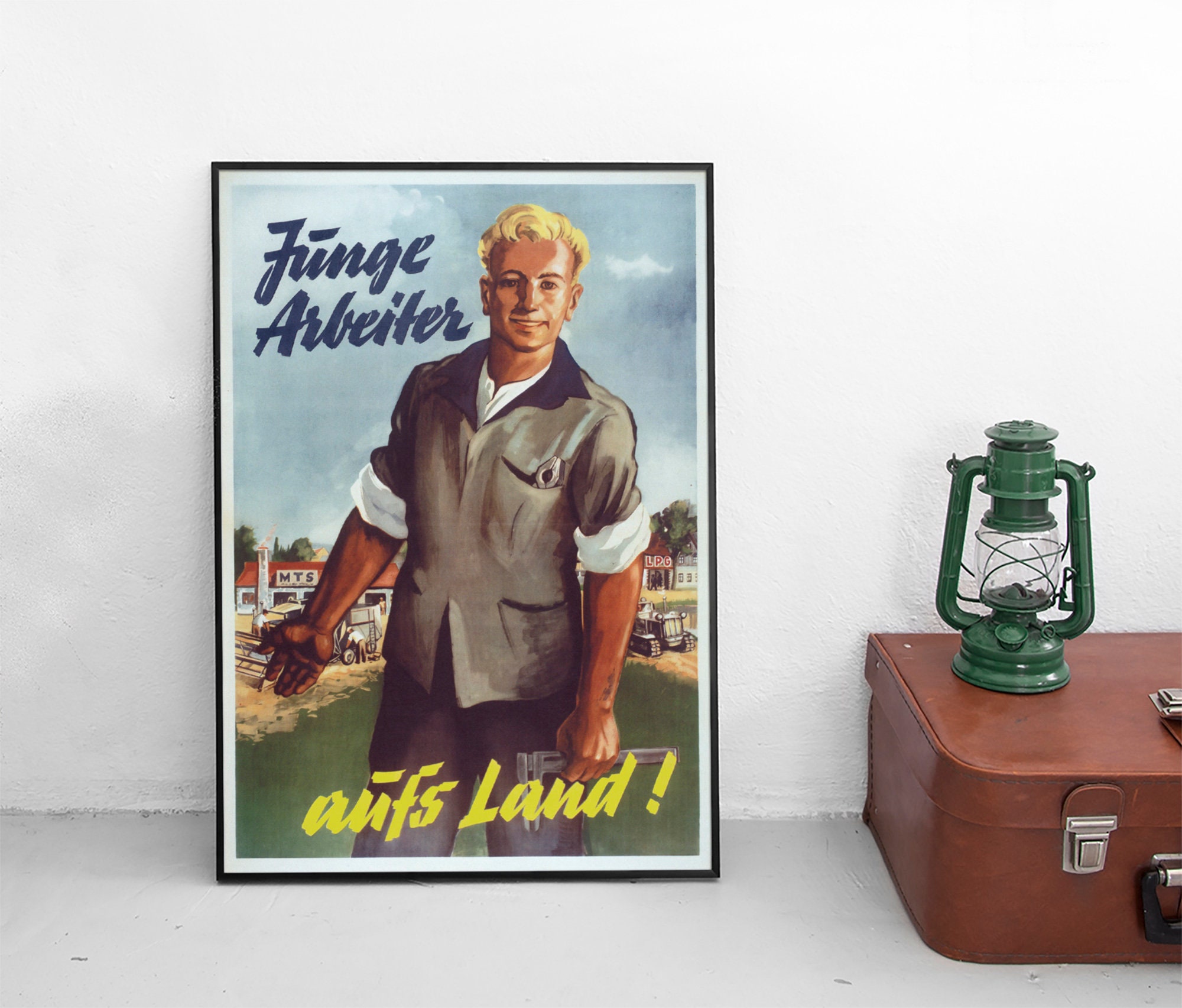 Eastern Germany: Propaganda Poster 