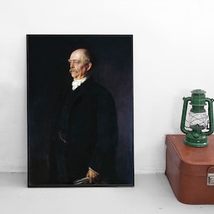 Imperial German WWI Painting (modern poster print) Otto von Bismarck First World War Propaganda War Art Wall Print Home Decor