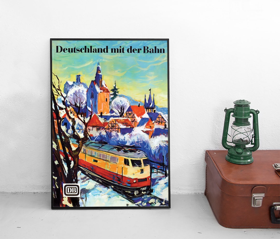 Poster German Railways 