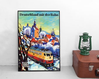 Poster German Railways 