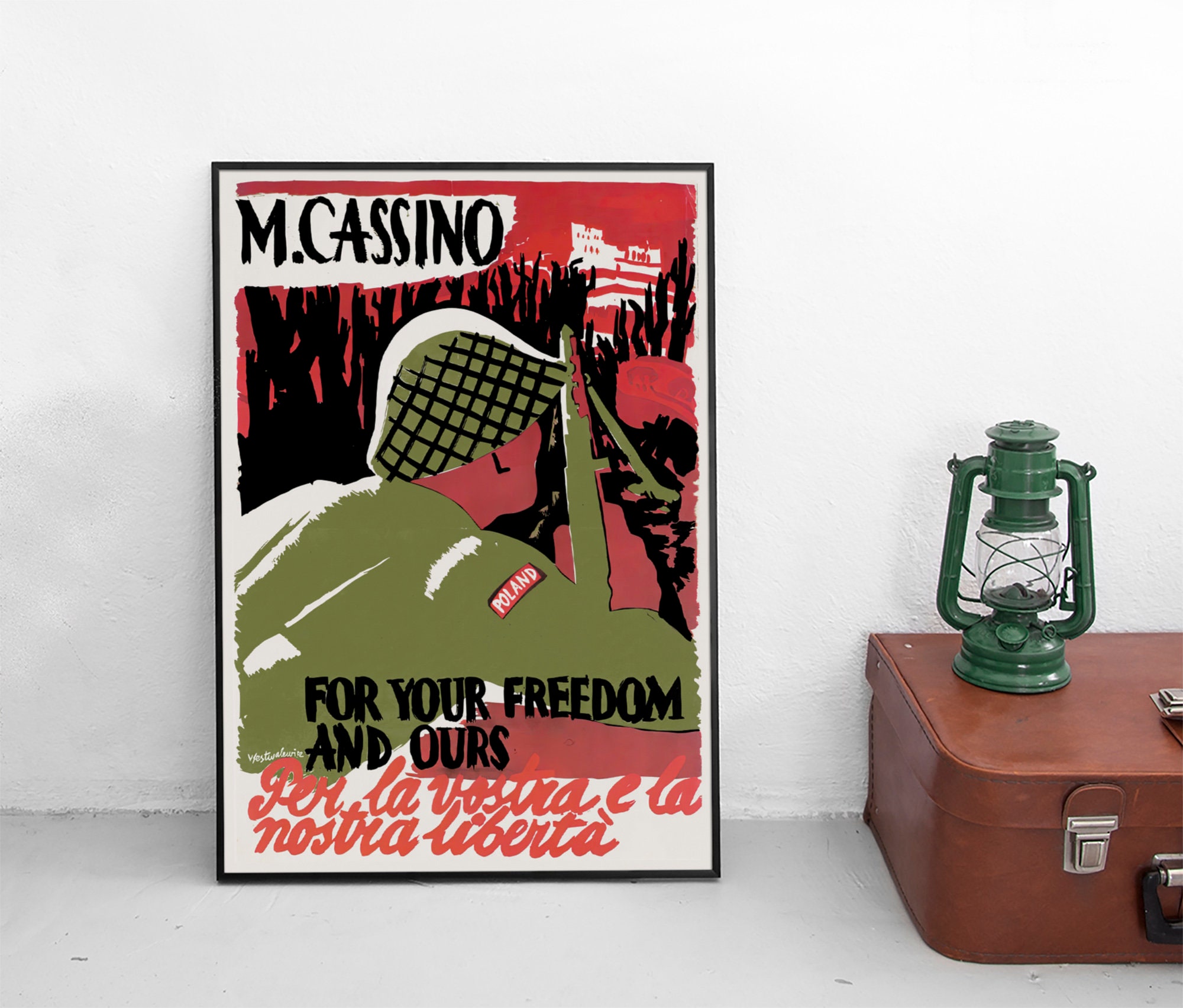 Monte Cassino Poster: 
