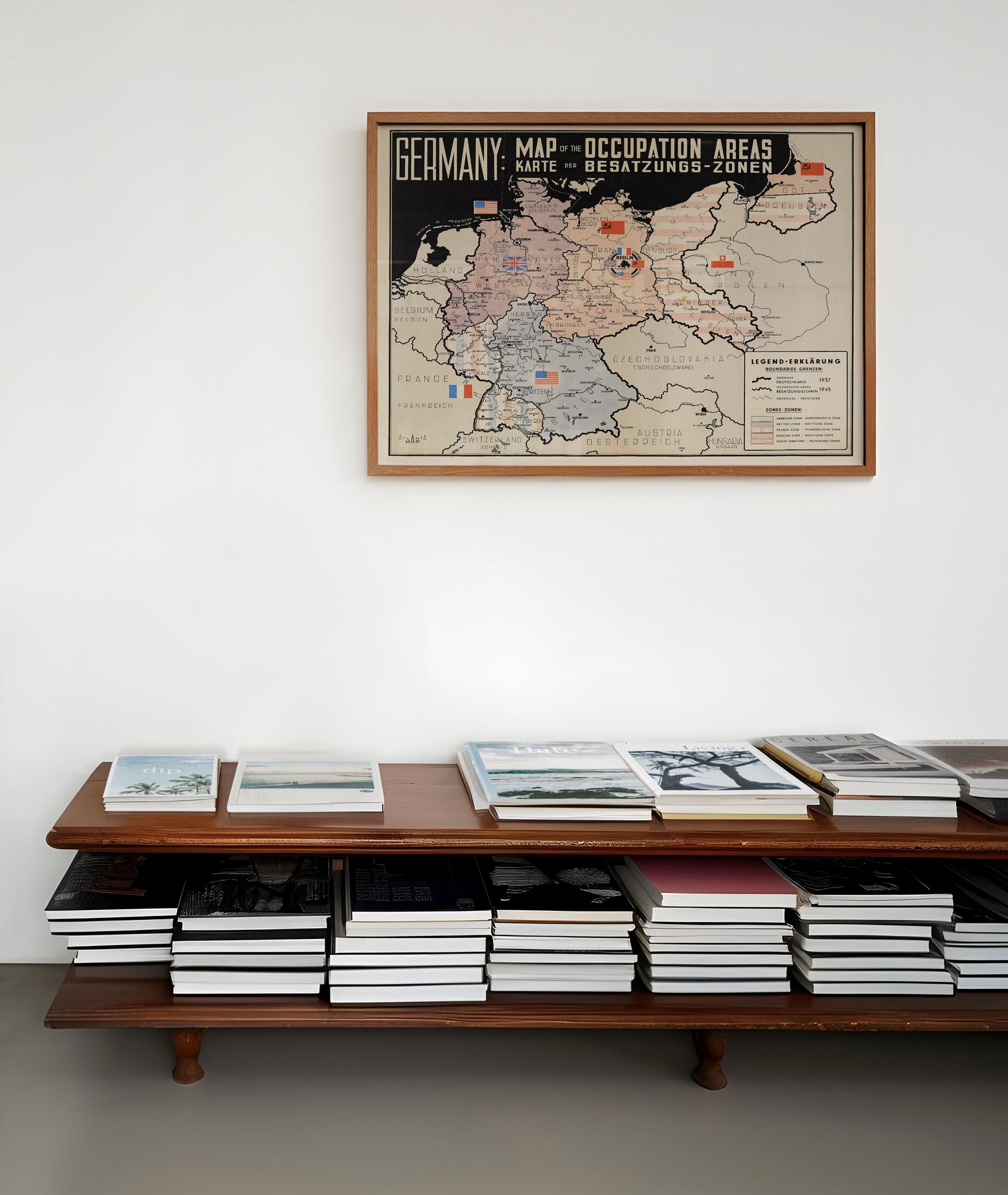Enveloppe Allemagne 1947 Occupation Alliée – Timbre Mi.949a (x4) Sur Lettre USA