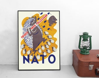 Cartel danés antirruso de la OTAN "Frihed / Freedom"