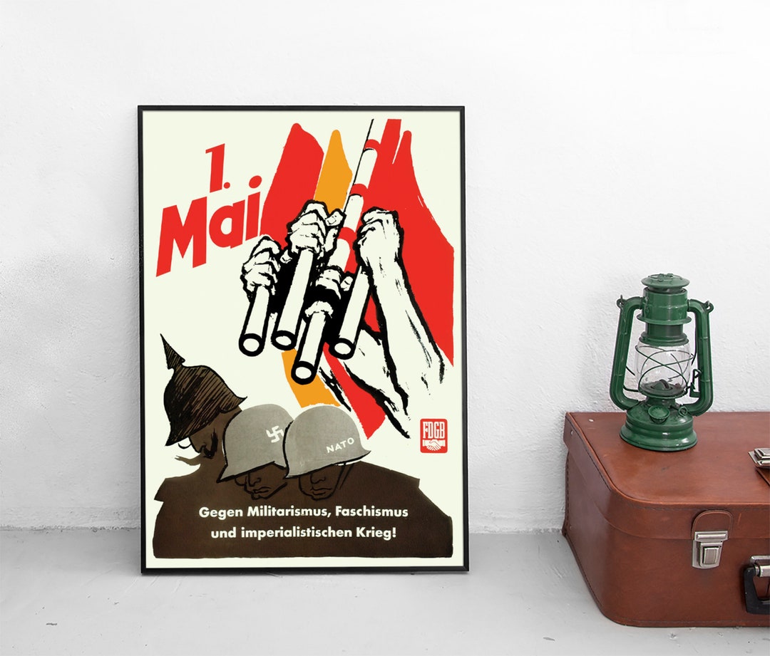 Eastern Germany Propaganda Poster 