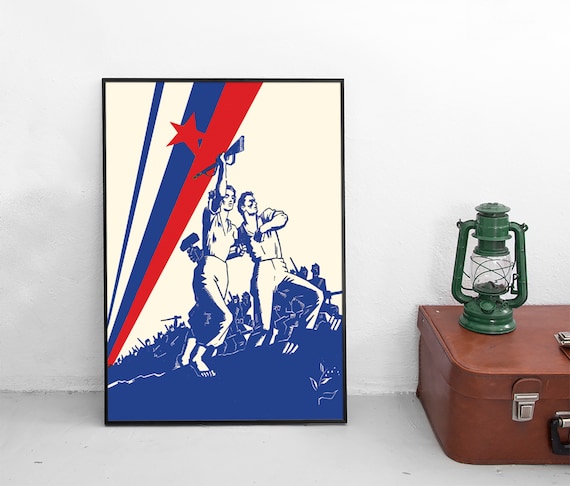 1945 Poster Yugoslavia 