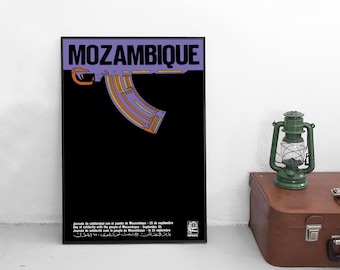 OSPAAAL Poster "Day of Solidarity with Mozambique"