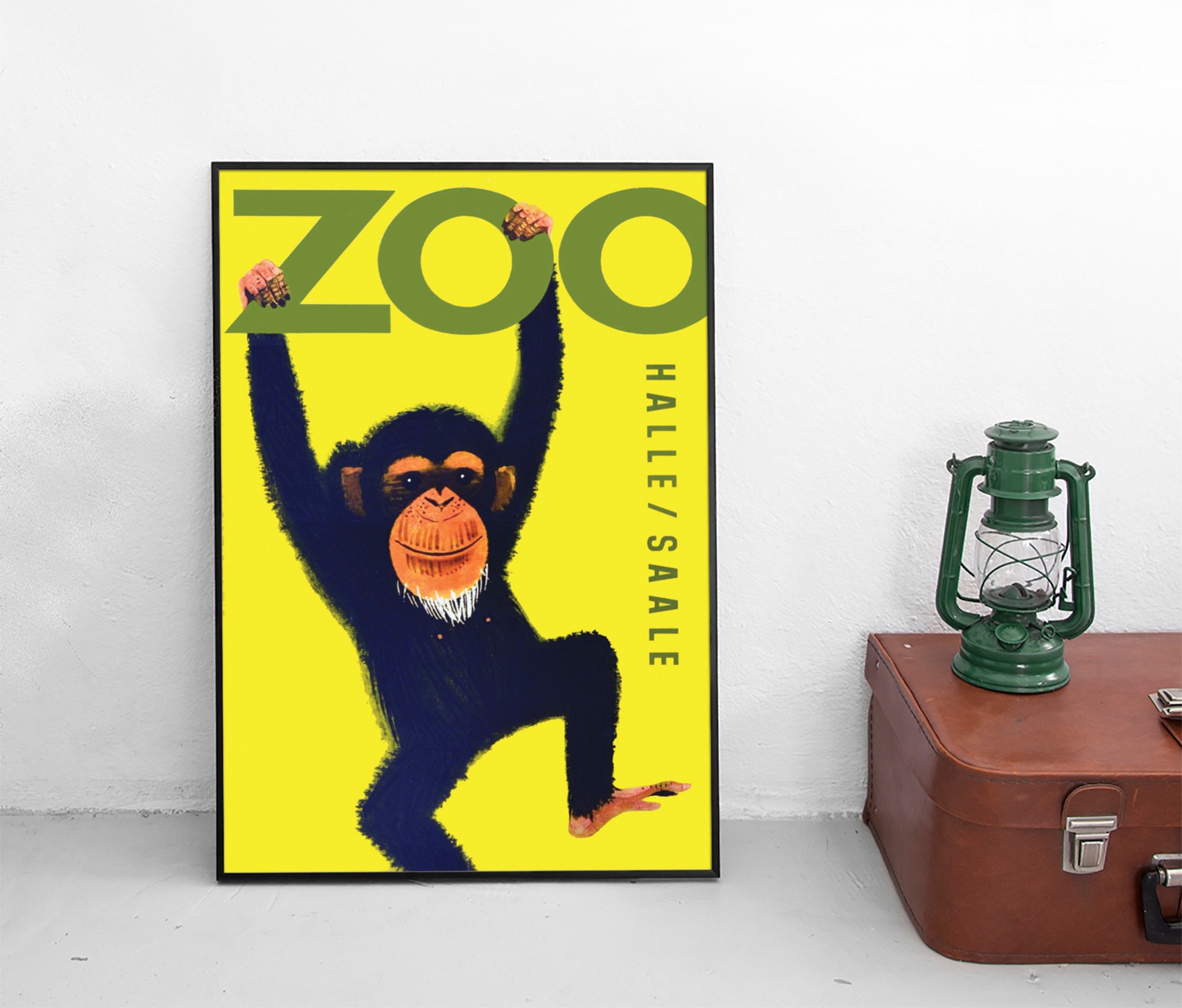 Schimpansen poster