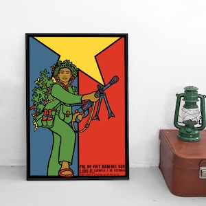 Propaganda Poster Vietnam war South Vietnam print