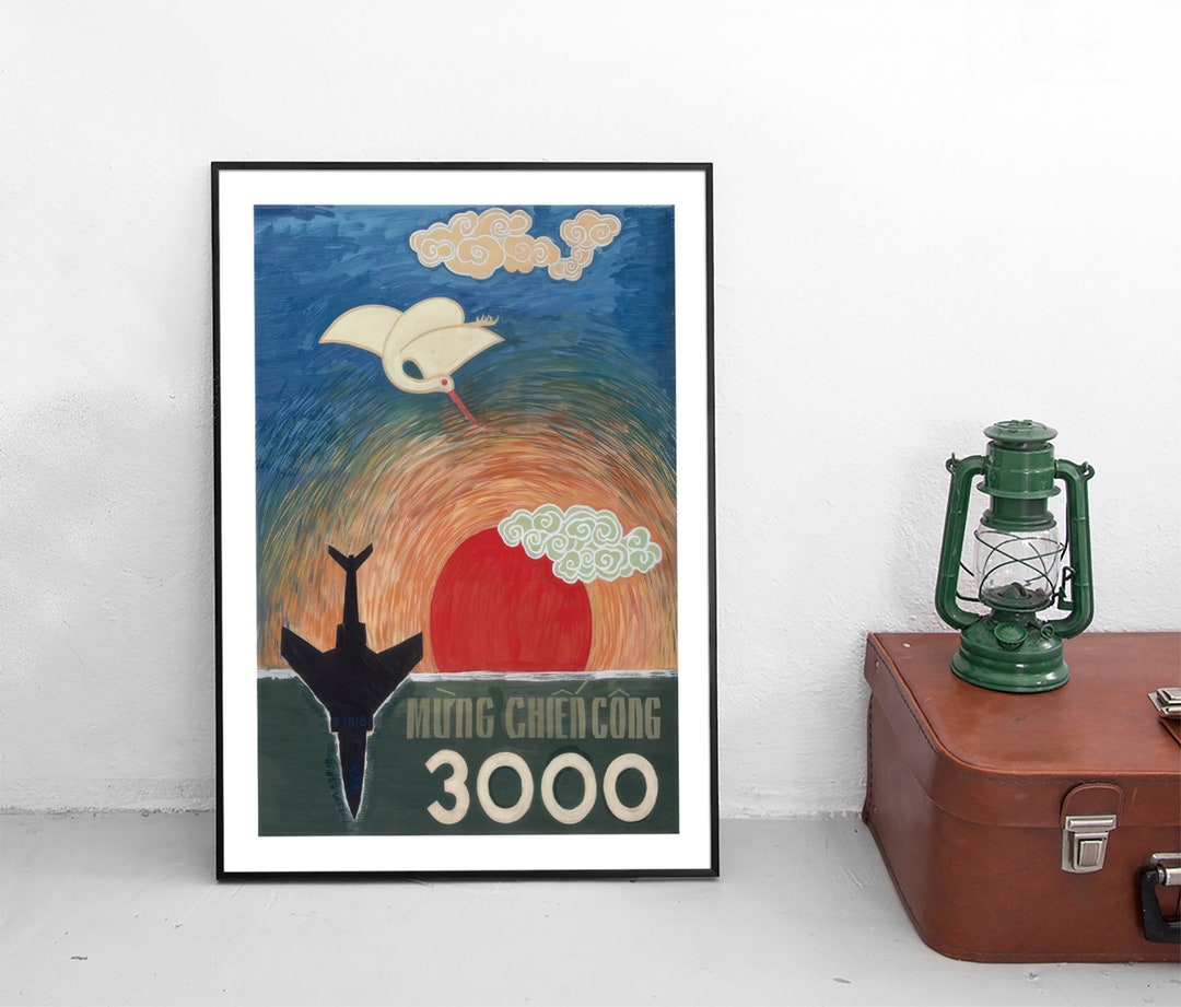 Vietnam War Propaganda Poster: North Vietnam Victory Print - Etsy