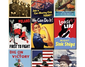 プロパガンダポスター 第二次世界大戦 連合国 アメリカ イギリス陸軍
