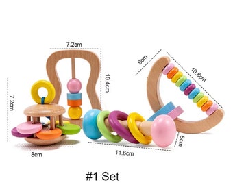 Baby wood toys