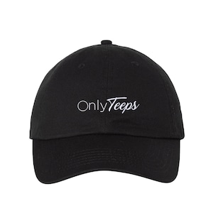 OnlyTeeps V2, Muay Thai Technique, Adjustable Dad Hat, Embroidered Cap