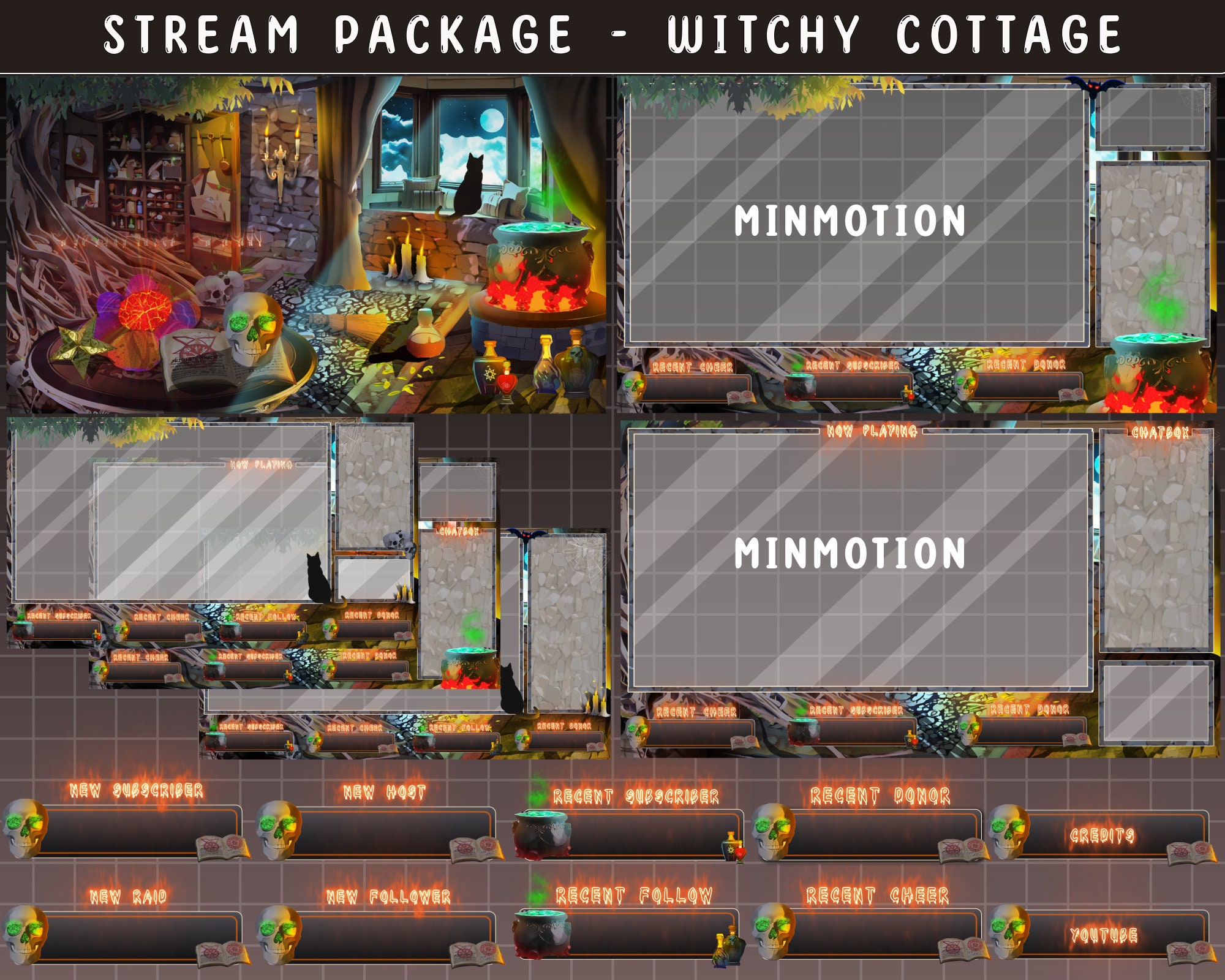 Witchcraft Starting Soon Screen