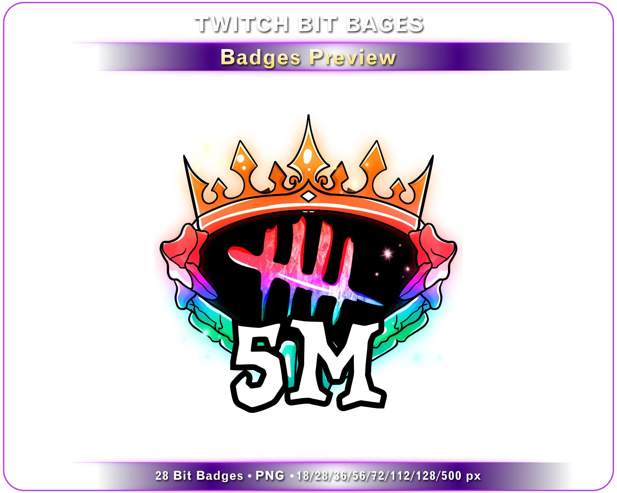 28x Twitch Bit Badges DBD Ranks, Stream Badges for Dead by Daylight ...