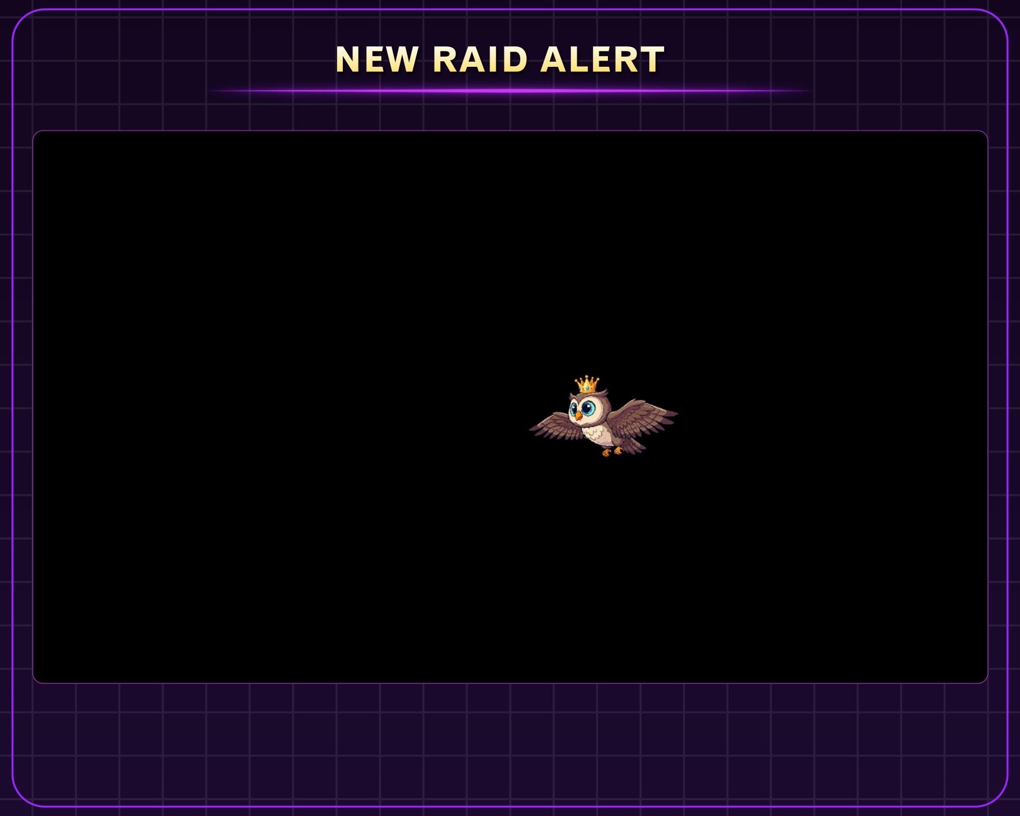 Owl Fn Cute Owl Twitch Raid Alert, Flying Owl Twitch Emote, Funny Twitch Alert ...