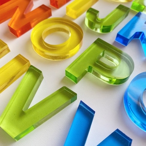 Alphabet Magnets - Etsy