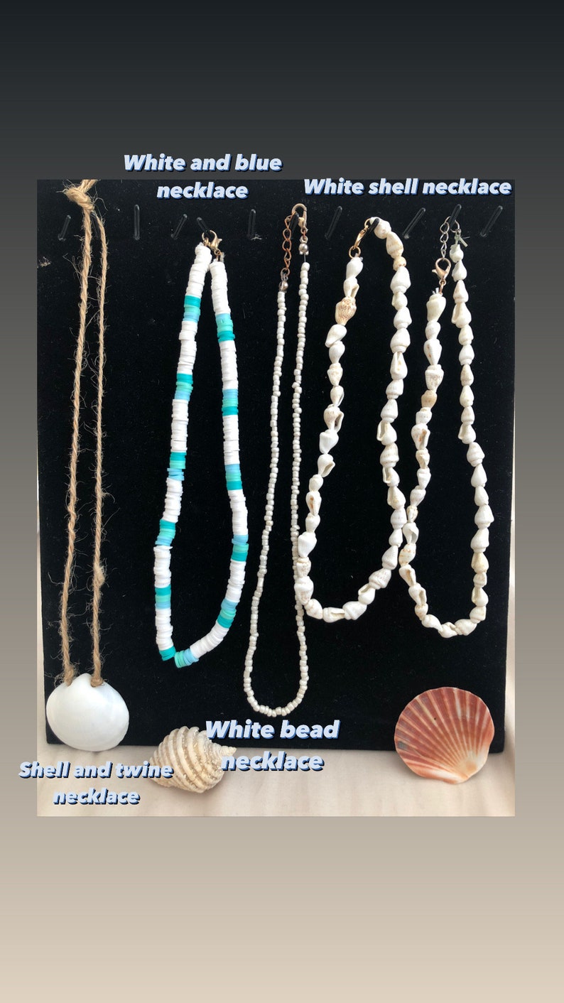 Store Shell bead sale necklaces choker