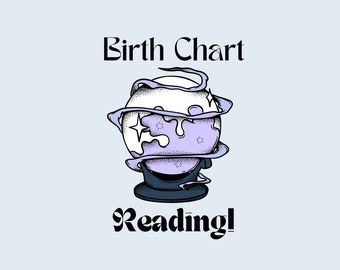 Birth Chart Reading, Sun, Moon, Rising Sign Reading