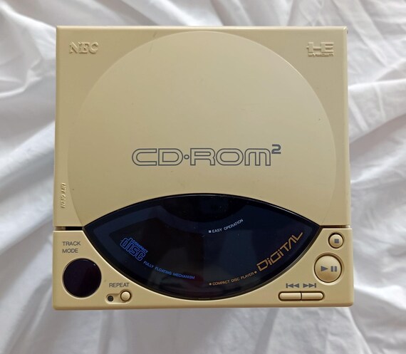 PC Engine Cd-rom2 Drive NEC, Turbografx-16 Cd Add-on, Retro Gaming