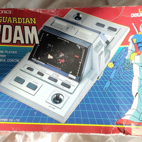 BANDAI Space Guardian Gundam LCD tabletop game