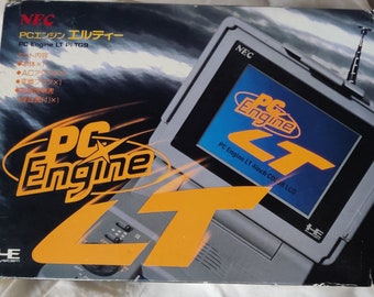 PC Engine LT handheld game console in box PI-TG9 TurboGrafx