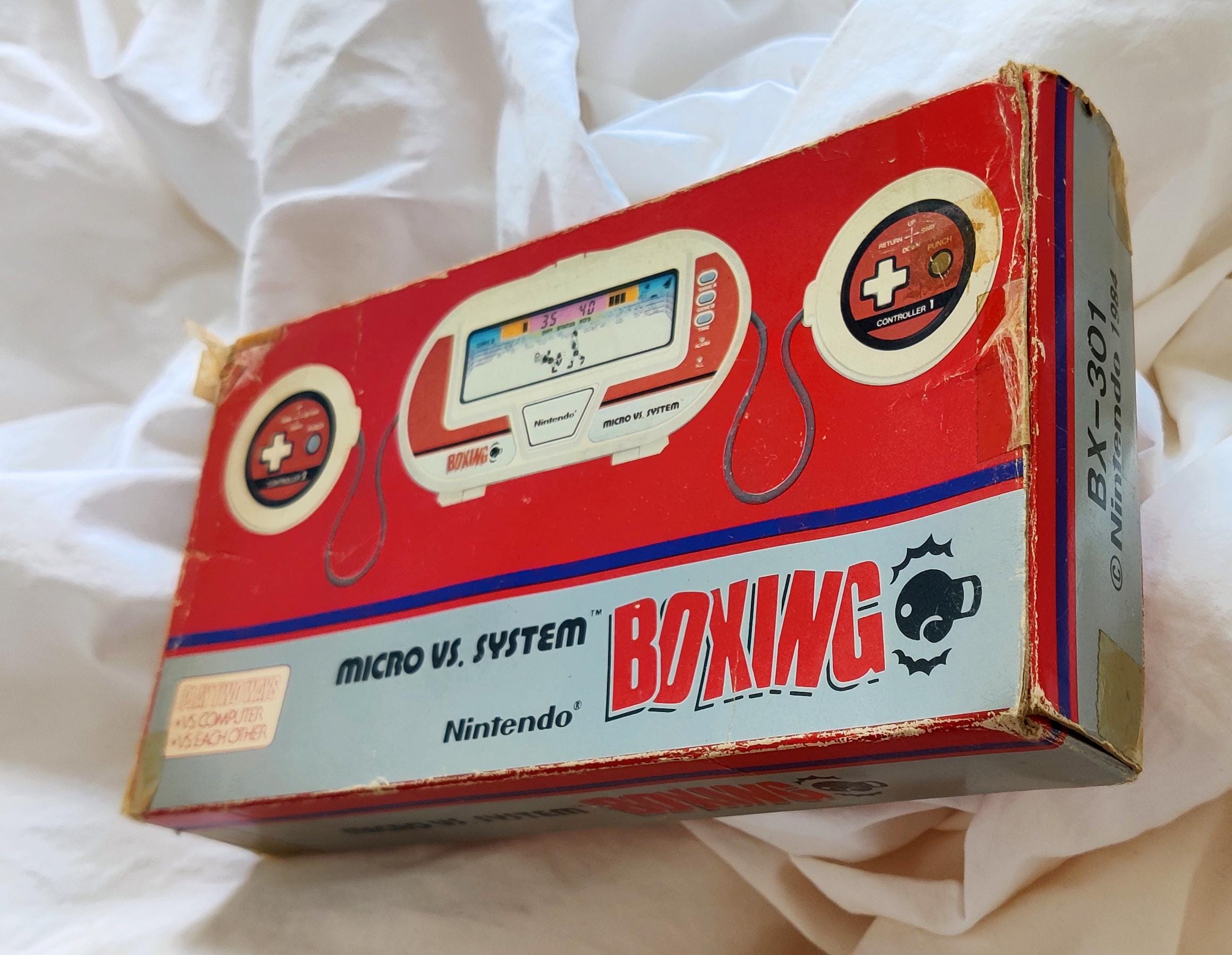 任天堂 ゲームウォッチ ボクシング BX-301 任天堂ゲーム＆ウォッチ、「BOXING」、BX-301、ミクロVSシステム