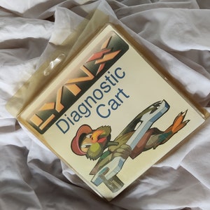 unopened Atari LYNX, "Diagnostic cart", new in box, handheld video collectors item, unopened, cib, Game Console