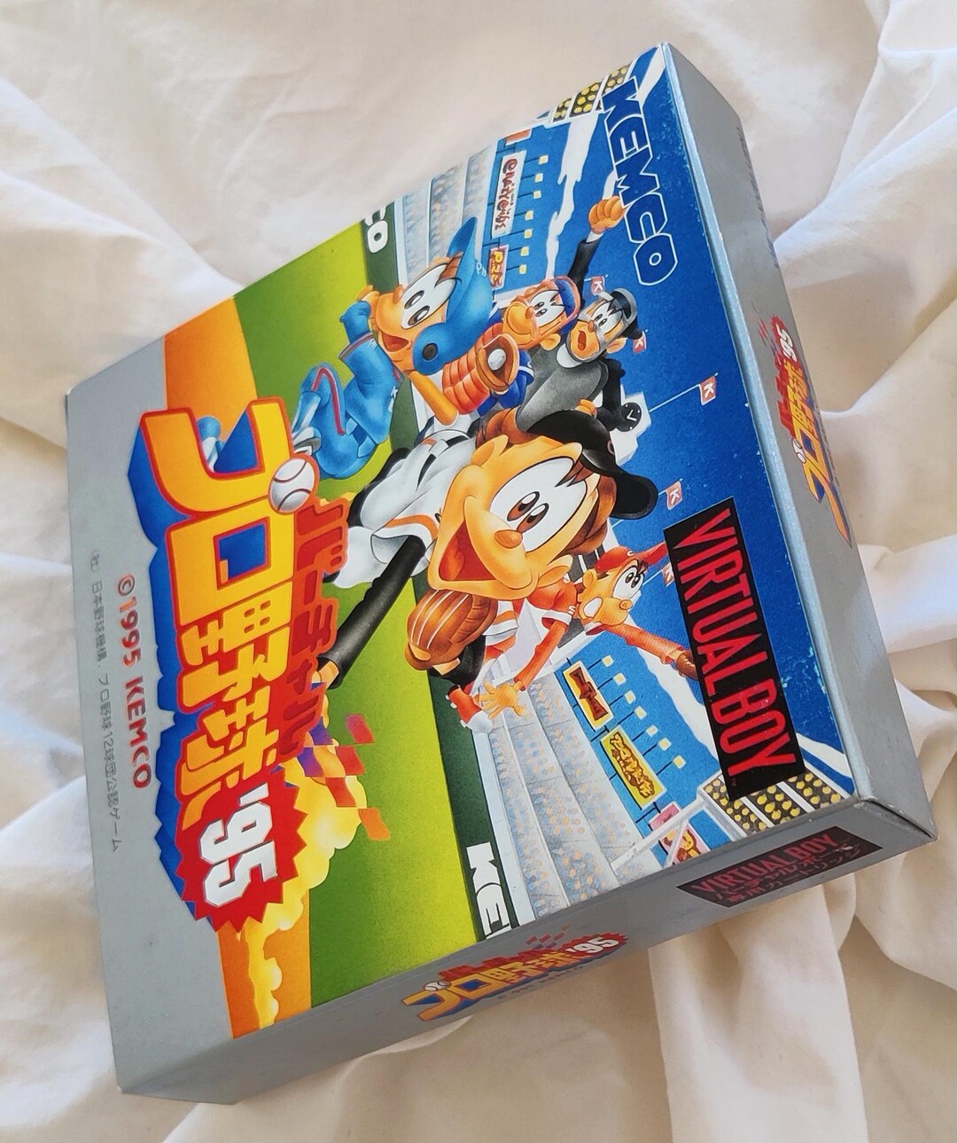 任天堂バーチャルボーイ、「ケムコプロ野球95」日本語版、レトロゲーム